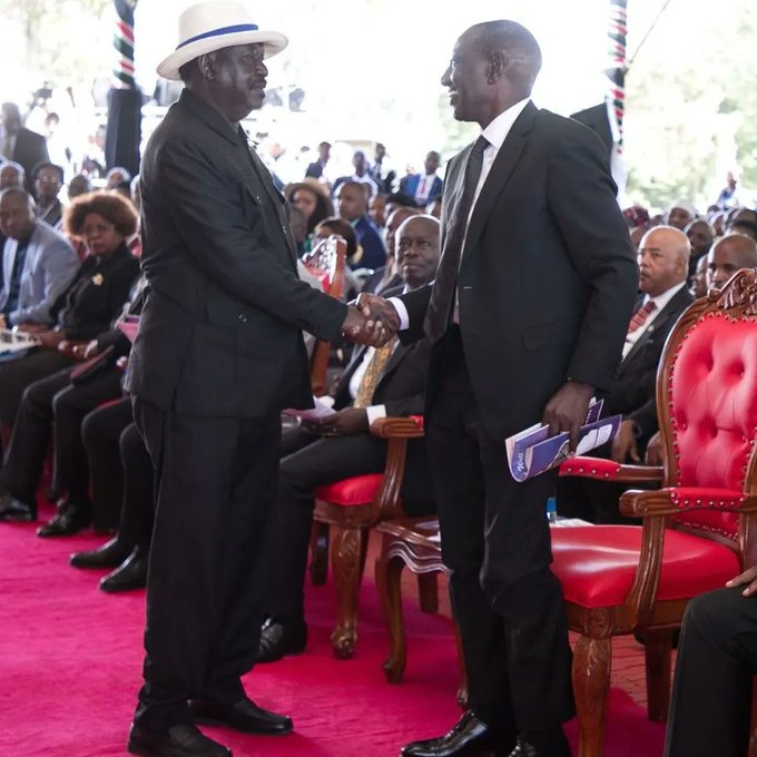 Raila Odinga and Adani