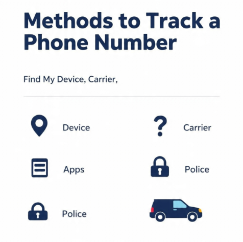 Text image showing How to Track a Phone Number