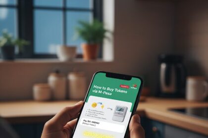 An image showing How to Buy Tokens via M-Pesa