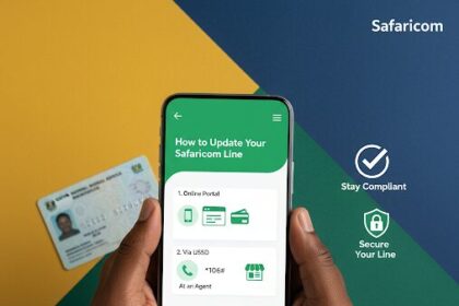 An image showing How to Update Your Safaricom Line