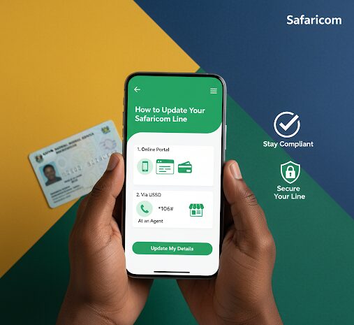 An image showing How to Update Your Safaricom Line
