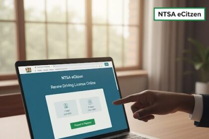 An image showing How to Renew a Driving License Online in Kenya