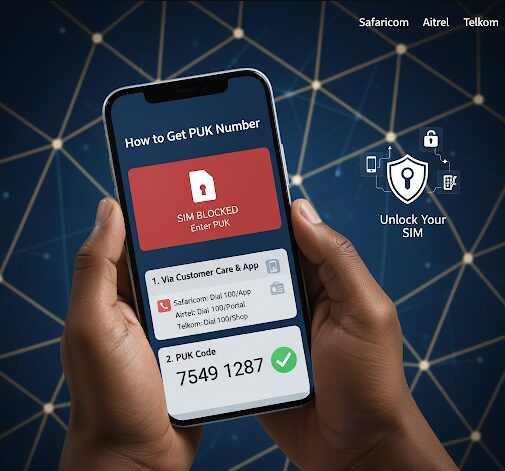 An image showing How to Get PUK Number
