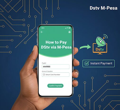 An image showing How to Pay DStv via M-Pesa