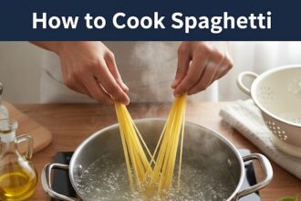 An image showing How to Cook Spaghetti