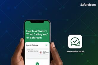 An image showing How to Activate "I Tried Calling You" on Safaricom