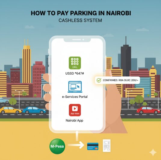An image showing How to Pay Parking in Nairobi