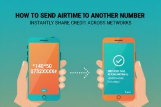 An image showing How to Send Airtime to Another Number