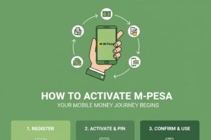 An image showing How to Activate M-Pesa
