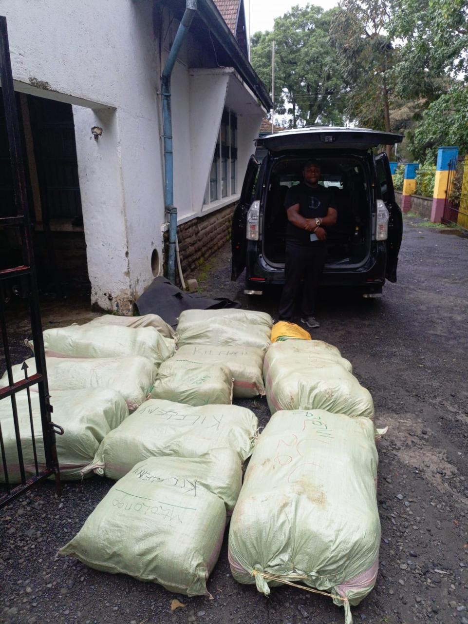 Detectives Seize Cannabis Worth KSh 8.1 Million Along Eldoret–Nakuru Highway