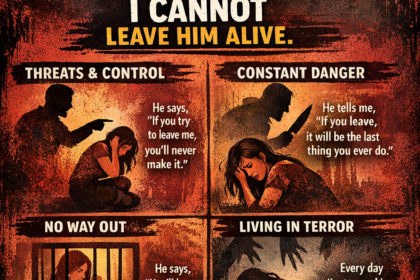 I Am Living in Fear. My Husband Says I Cannot Leave Him Alive