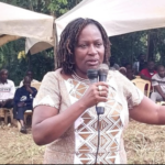 Kakamega WR Elsie Muhanda arrives at a function totally drunk