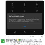 Safaricom Users Report 544# USSD Outage, Leaving Millions Without Easy Access to Data Services