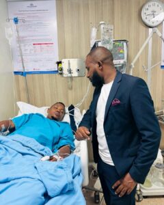 Comedian Sammy Kioko admitted to Nairobi Hospital after alleged assault outside Machakos County offices during protest over Ksh19 million claim