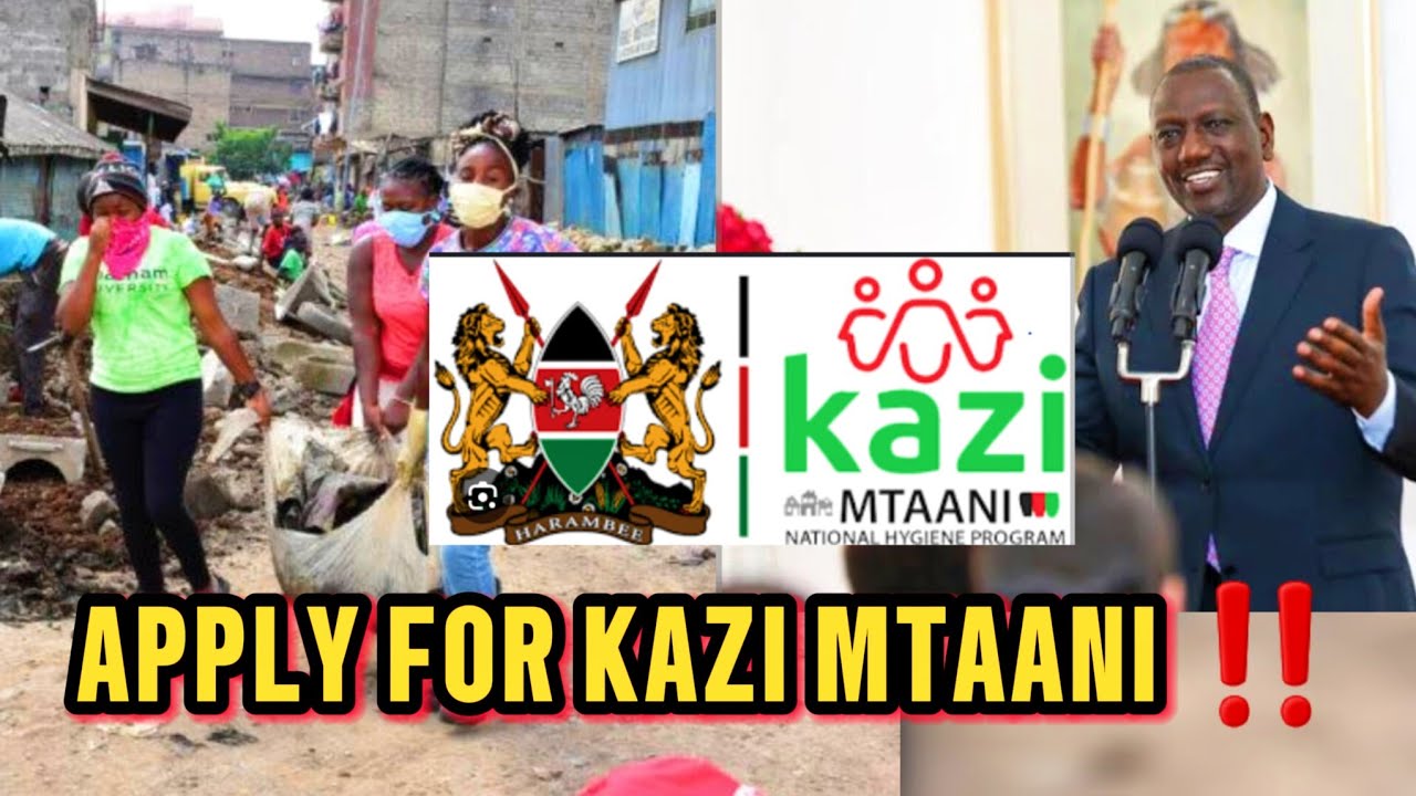 Kazi Mtaani Application: How to Apply Online, Login, Deadline & Official Links