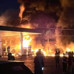 Major Fire Erupts at Total Fourways Petrol Station in Nairobi, Emergency Teams Rush to Contain Blaze