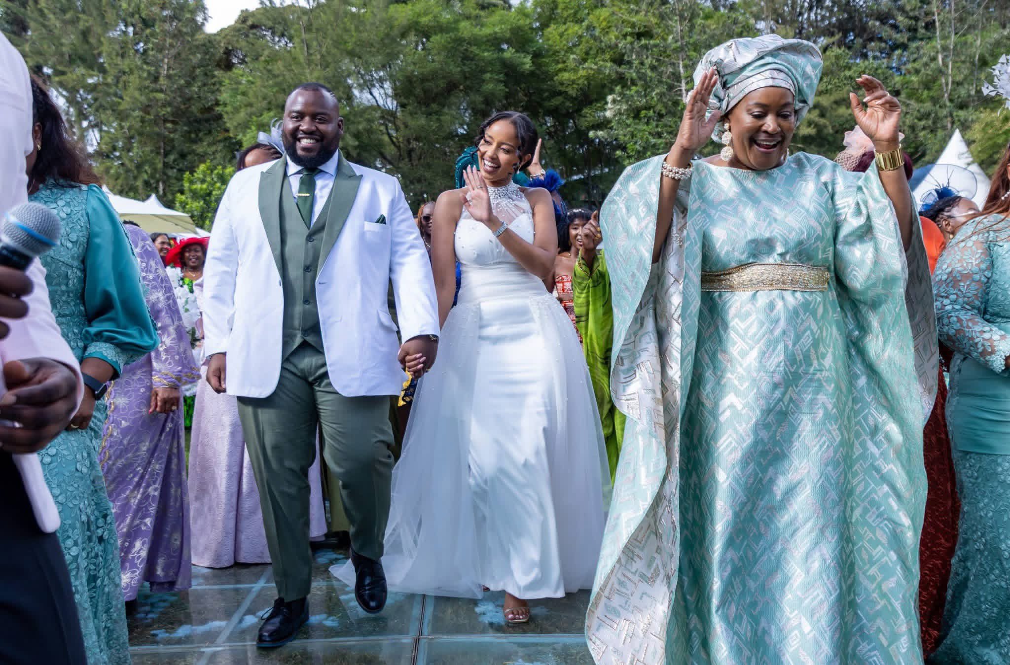 Mudavadi's Son Michael Marries Ann in Nairobi Joyful Ceremony